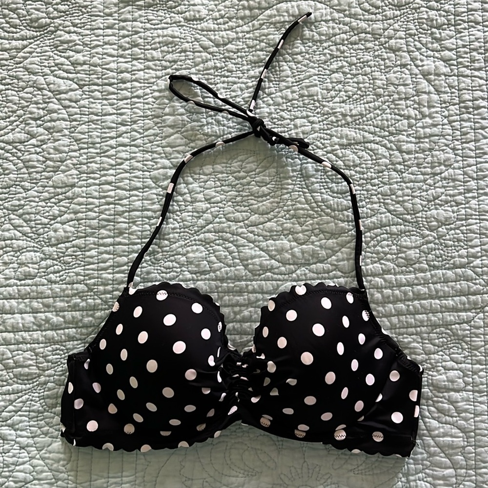 Victoria’s Secret polka dot bikini top